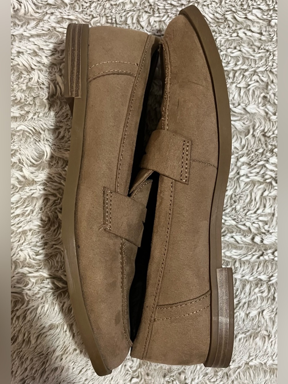 Old Navy Suede Penny Loafers - Brown